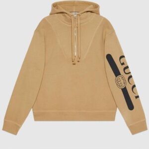 Sale Oversized Half Zip Hoodie HI END INSPIRED